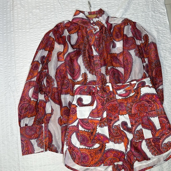 THE MOON TWO PIECES SHORT SET LARGE - Picture 3 of 3